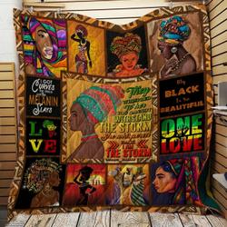 My Black Is So Beautiful Quilt Quilt Blanket Dhc150120823Td and Home Decor