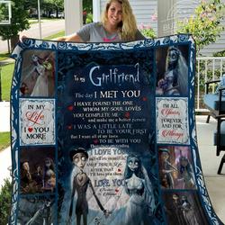 My Girlfriend Corpse Bride Quilt Ko and Home Decor