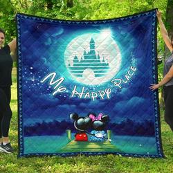 My Happy Place  Premium Quilt  Quilt and Home Decor
