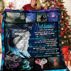 My Husband Dragon Jfj Quilt Kcj and Home Decor