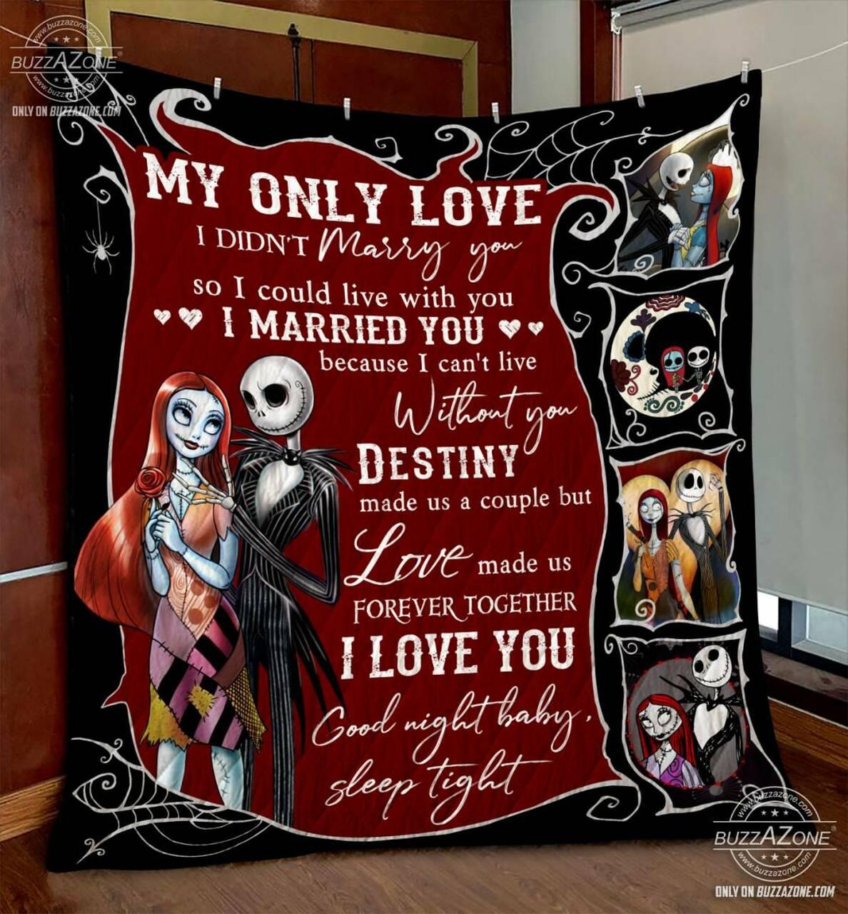 My Love Destiny Made Us A Couple Quilt Gg and Home Decor
