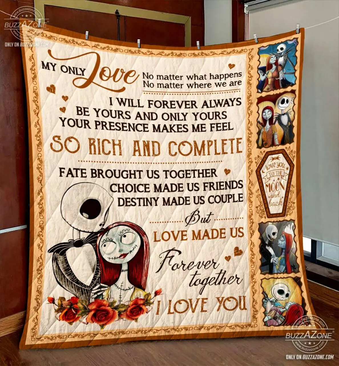 My Love Love Made Us Forever Together Quilt Gg and Home Decor