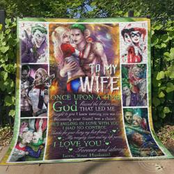 My Naughty Lover And My Life Partner Joker Bt Quilt and Home Decor