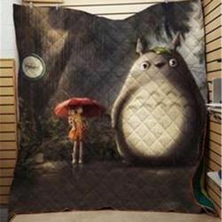 My Neighbor Totor Quilt Blanket and Home Decor