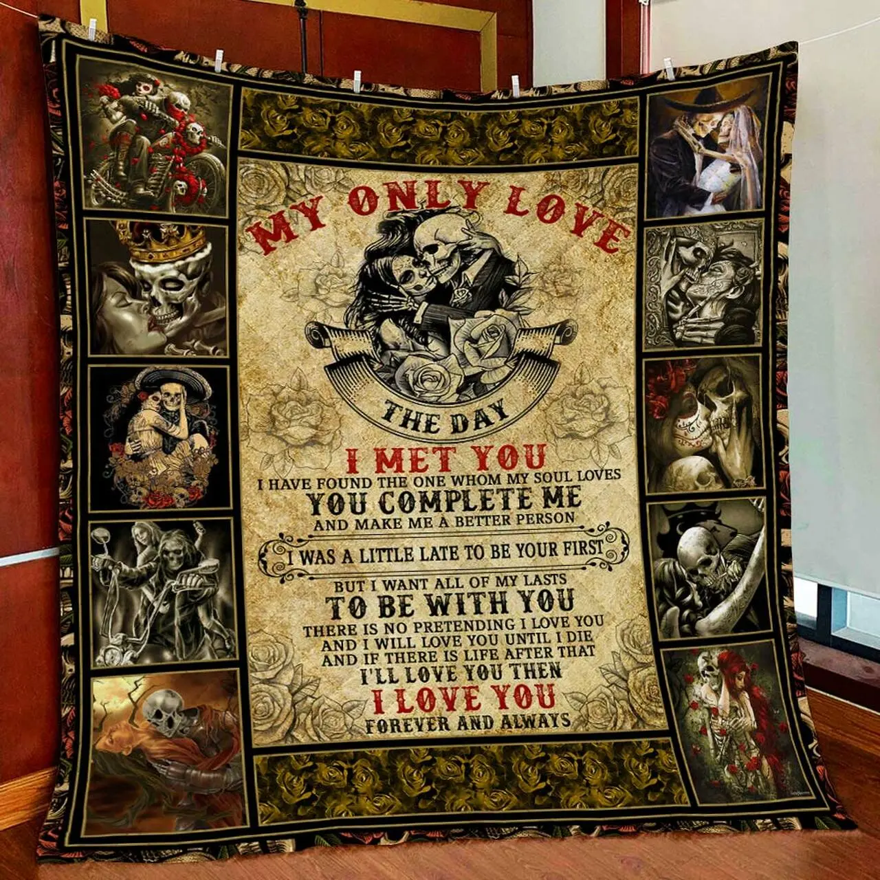 My Only Love Quilt Blanket and Home Decor