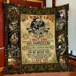 My Only Love Quilt Blanket and Home Decor