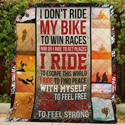 My Riding Life Blanket Kc1807 Quilt and Home Decor