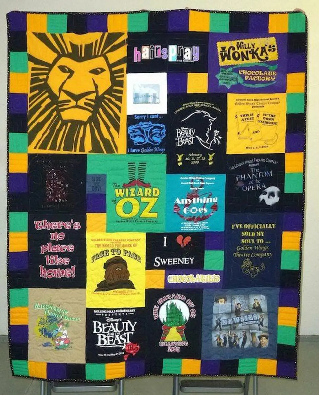 My Theatre Quilt Blanket Kl30 Quilt and Home Decor