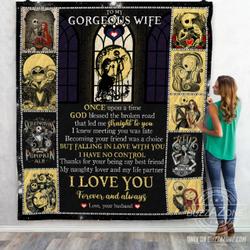 My Wife My Naughty Lover And My Life Partner Nightmare Quilt Ko and Home Decor