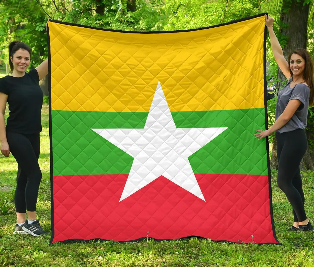 Myanmar Premium Quilt A03 Quilt and Home Decor