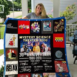 Mystery Science Theater 3000 Quilt Blanket and Home Decor
