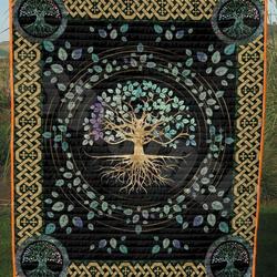 Mystery Tree Hur Quilt lz and Home Decor