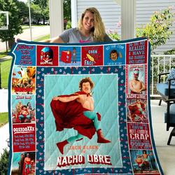 Nacho Libre Quilt Blanket and Home Decor