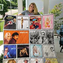Nancy Sinatra Quilt Blanket and Home Decor