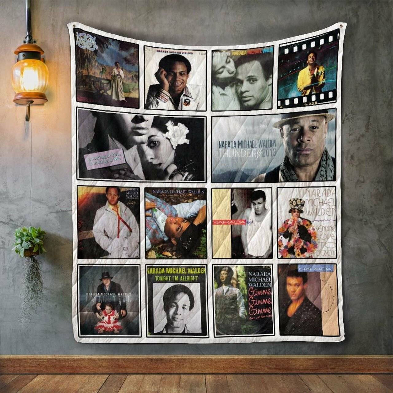 Narada Michael Walden Album Covers Quilt Blanket and Home Decor