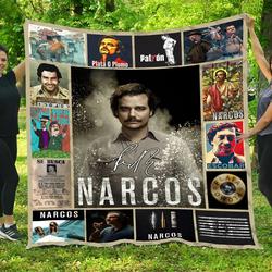 Narcos  Quilt Blanket and Home Decor