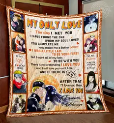 Naruto My Love All Of My Lasts Quilt Gg and Home Decor