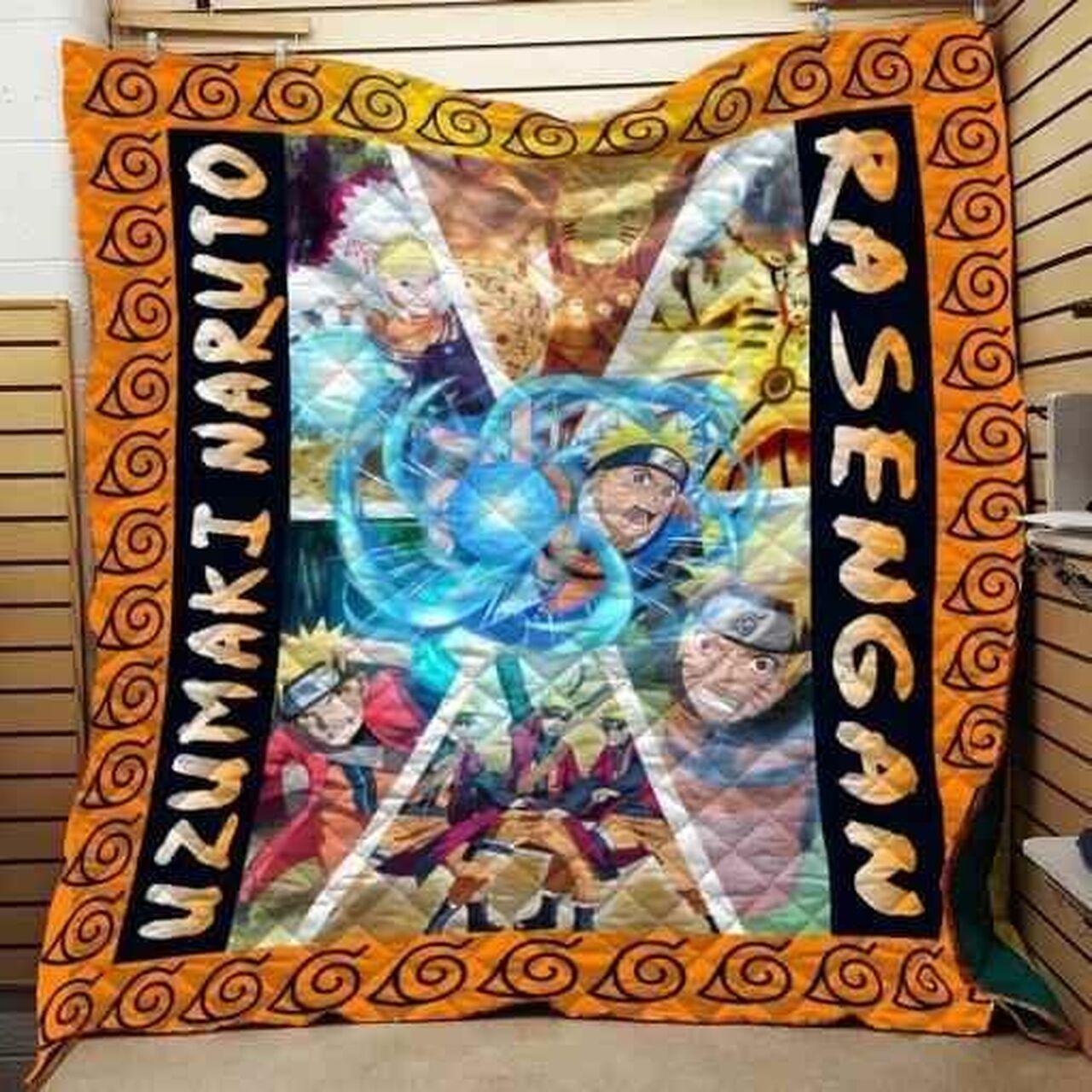 Naruto Rasengan Blanket Th0907 Quilt and Home Decor