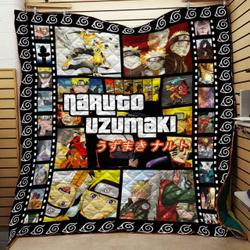 Naruto Uzumaki Quilt For Fan Anime  and Home Decor