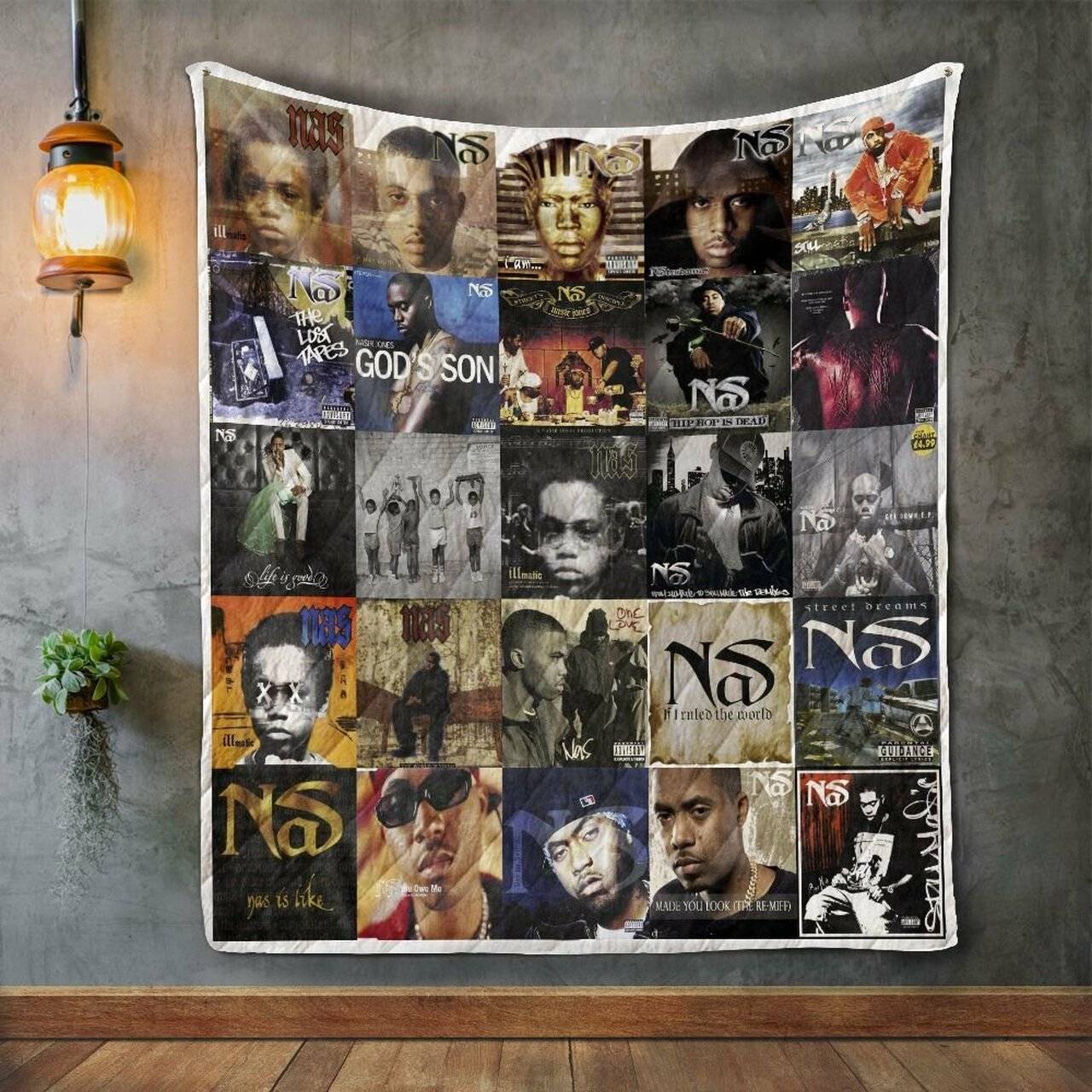 Nas Album Covers Quilt Blanket and Home Decor