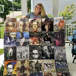 Nas Quilt Blanket and Home Decor