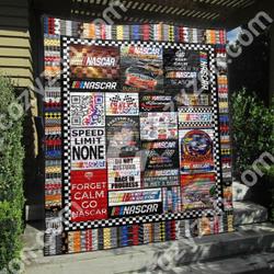 Nascar Quilt Blanket and Home Decor
