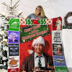 National Lampoons Christmas Vacation Quilt Blanket and Home Decor