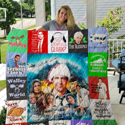 National Lampoon’S Christmas Vacation Quilt and Home Decor