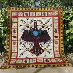 Native American Bl270626 Quilt Blanket and Home Decor