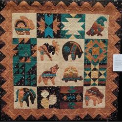 Native American Cl16100231Mdq Quilt Blanket and Home Decor