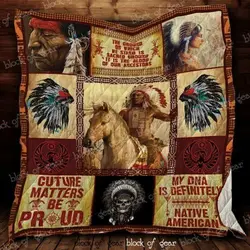 Native American Hur Quilt Bevrcd and Home Decor