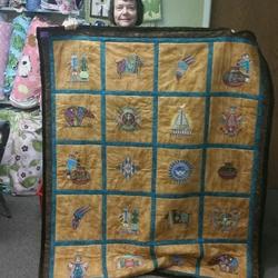 Native American Hur Quilt Cysiaj and Home Decor