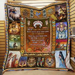 Native American Quilt X0608-06  Quilt and Home Decor