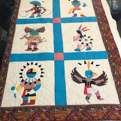 Native Quilt Blanket Bn14  Quilt and Home Decor