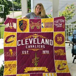 Nba  Cleveland Cavaliers Quilt Blanket and Home Decor