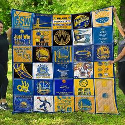 Nba Golden State Warriors Quilt Blanket and Home Decor