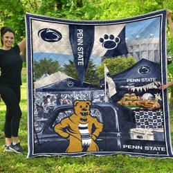 Ncaa-27-Penn State Nittany Lions-Quilt For Summer 2019 and Home Decor