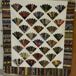 Neck Tie Cla1010388Q Quilt Blanket and Home Decor
