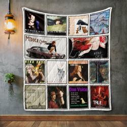 Neko Case Album Covers Quilt Blanket and Home Decor