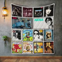 Nena Album Covers Quilt Blanket and Home Decor
