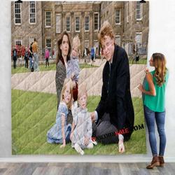 Netflix Movie Secrets Of Althorp  The Spencers N 3D Customized Personalized Quilt Blanket and Home Decor