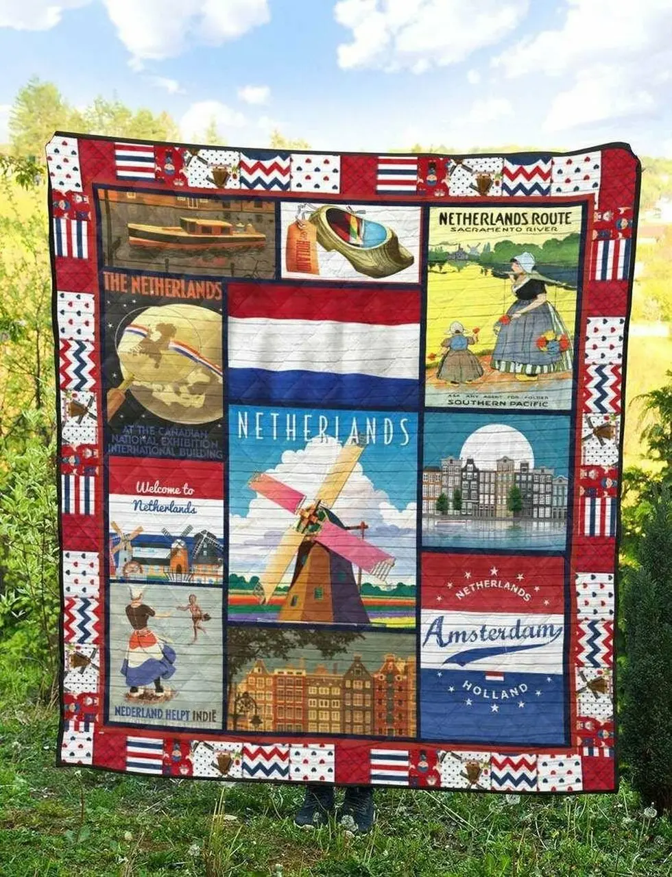 Netherland Qh040733B Tbg Quilt Blanket and Home Decor