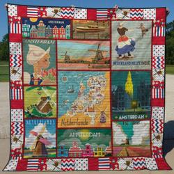 Netherlands Tu050706A Tbg Quilt Blanket and Home Decor