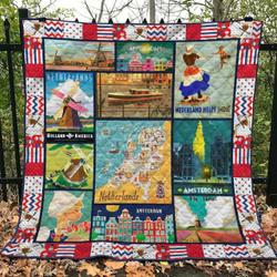 Netherlands Tu050710A Tbg Quilt Blanket and Home Decor