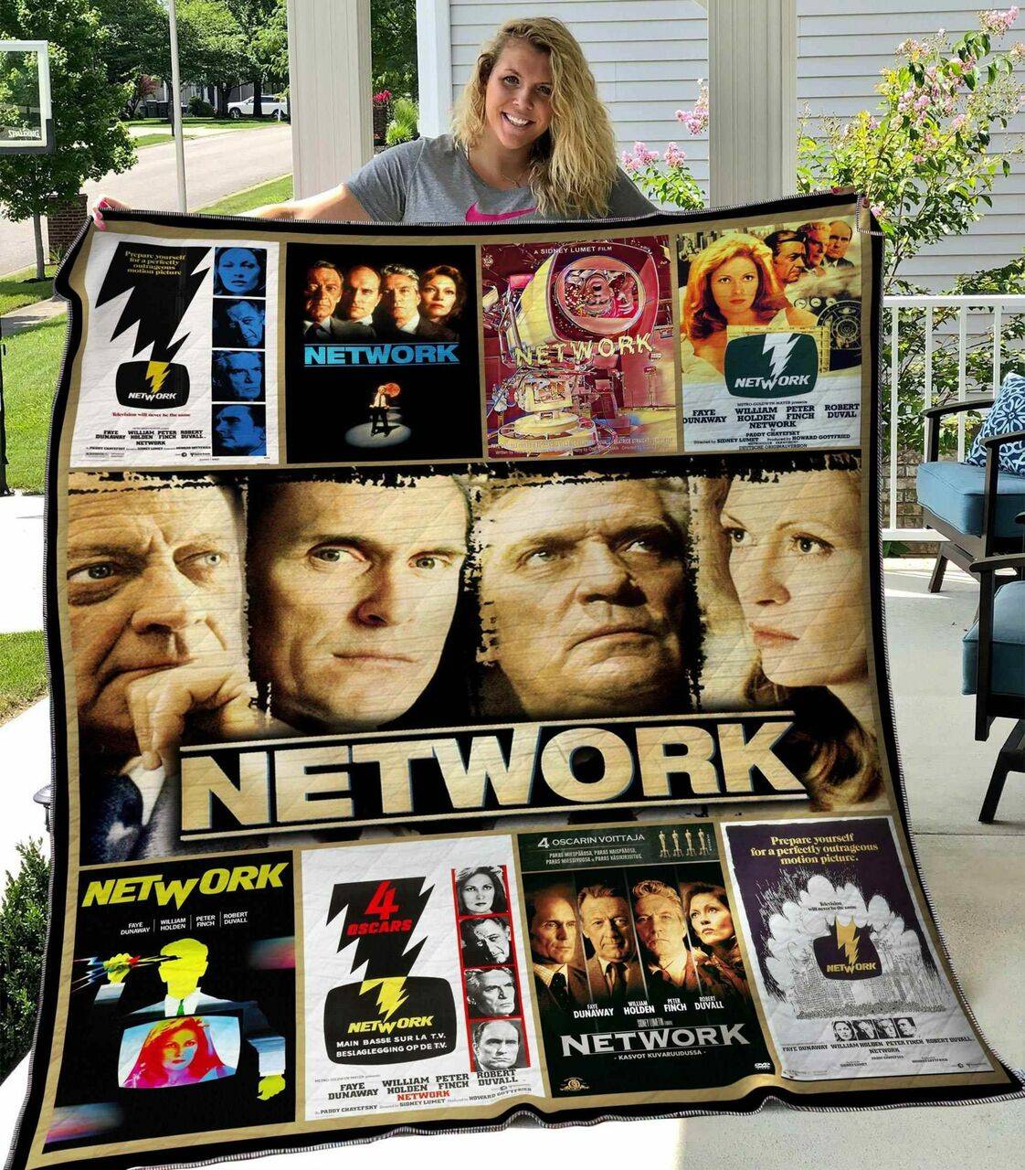 Network Blanket Th0107 Quilt and Home Decor