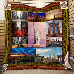 New York City Scenery Quilt and Home Decor