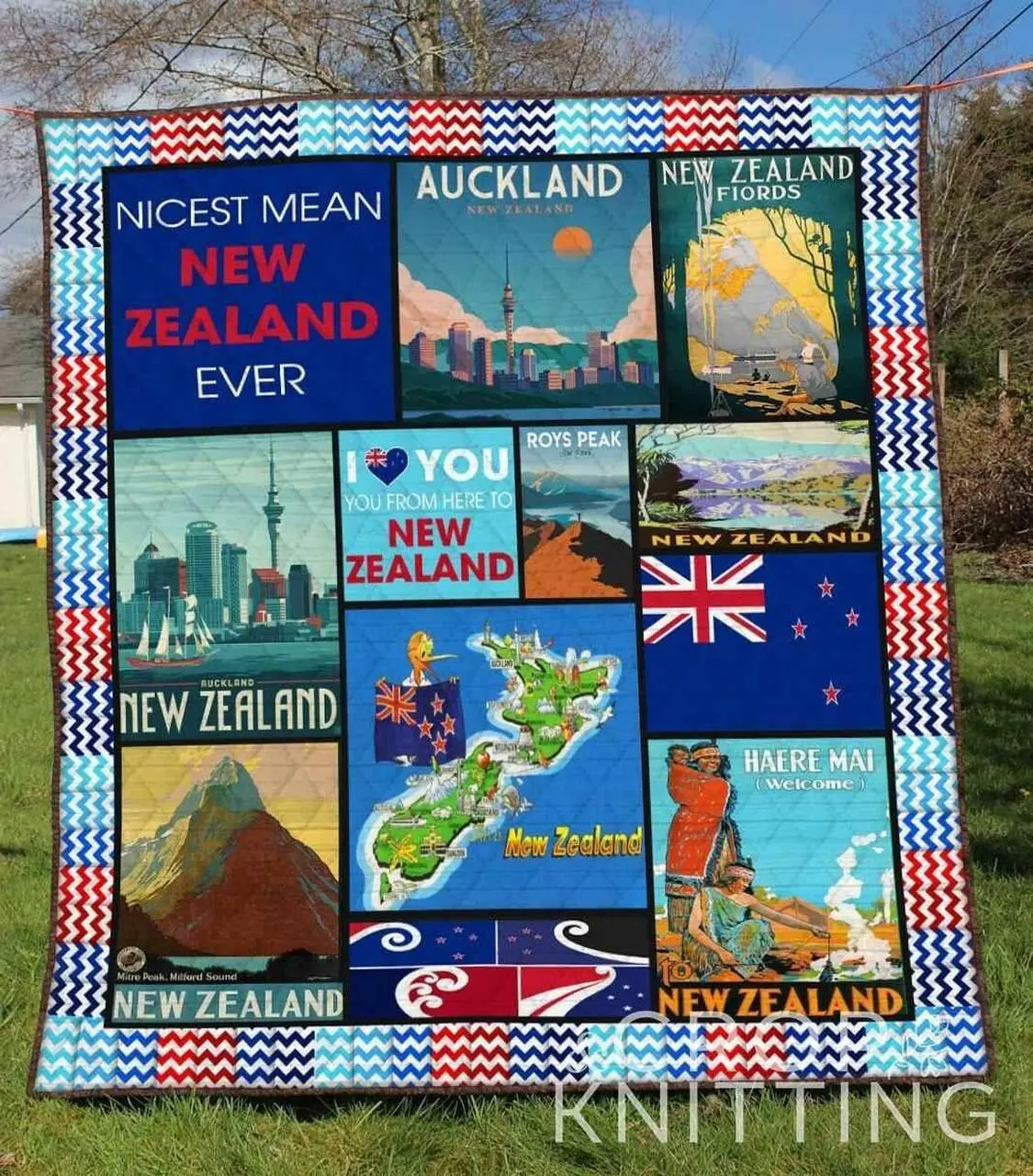 New Zealand Blanket Th1307 Quilt and Home Decor