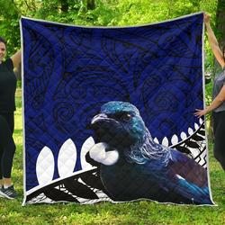 New Zealand Tui Bird Premium Quilt A0  Quilt and Home Decor