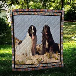 Newfoundland Friend Quilt Blanket Dhc09122021Dd and Home Decor