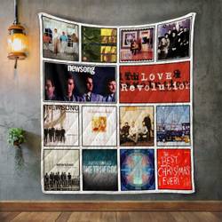 Newsong Album Covers Quilt Blanket and Home Decor